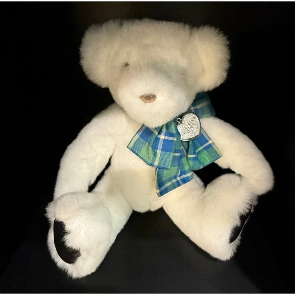 Vintage 1992 Victoria‎ Secret Gund Teddy Bear White Original VS Tag